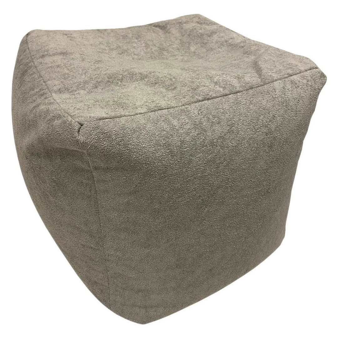 Hocker Kolberg hellgrau Nylon B/H/T: ca. 40x40x40 cm günstig online kaufen