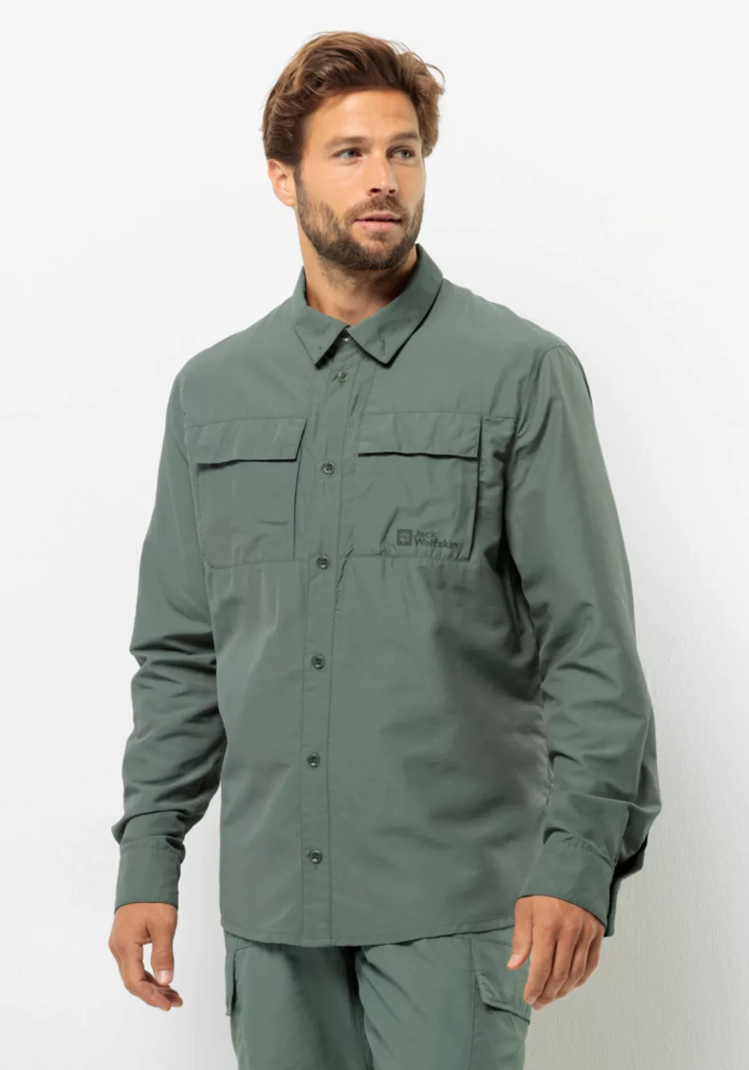 Jack Wolfskin Langarmhemd "BARRIER LS SHIRT M" günstig online kaufen