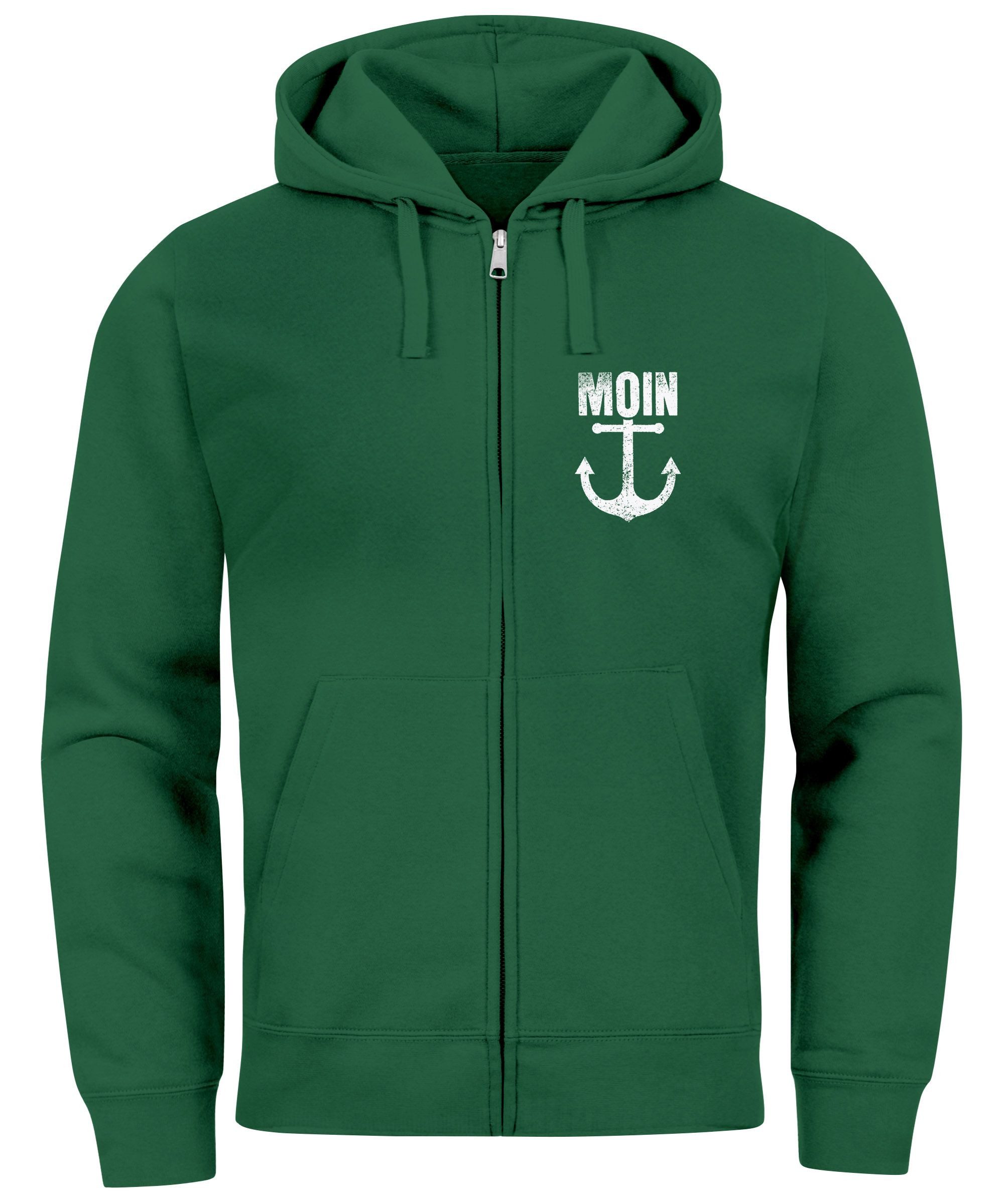Neverless Sweatjacke Zip-Hoodie Herren Sweatjacke mit günstig online kaufen