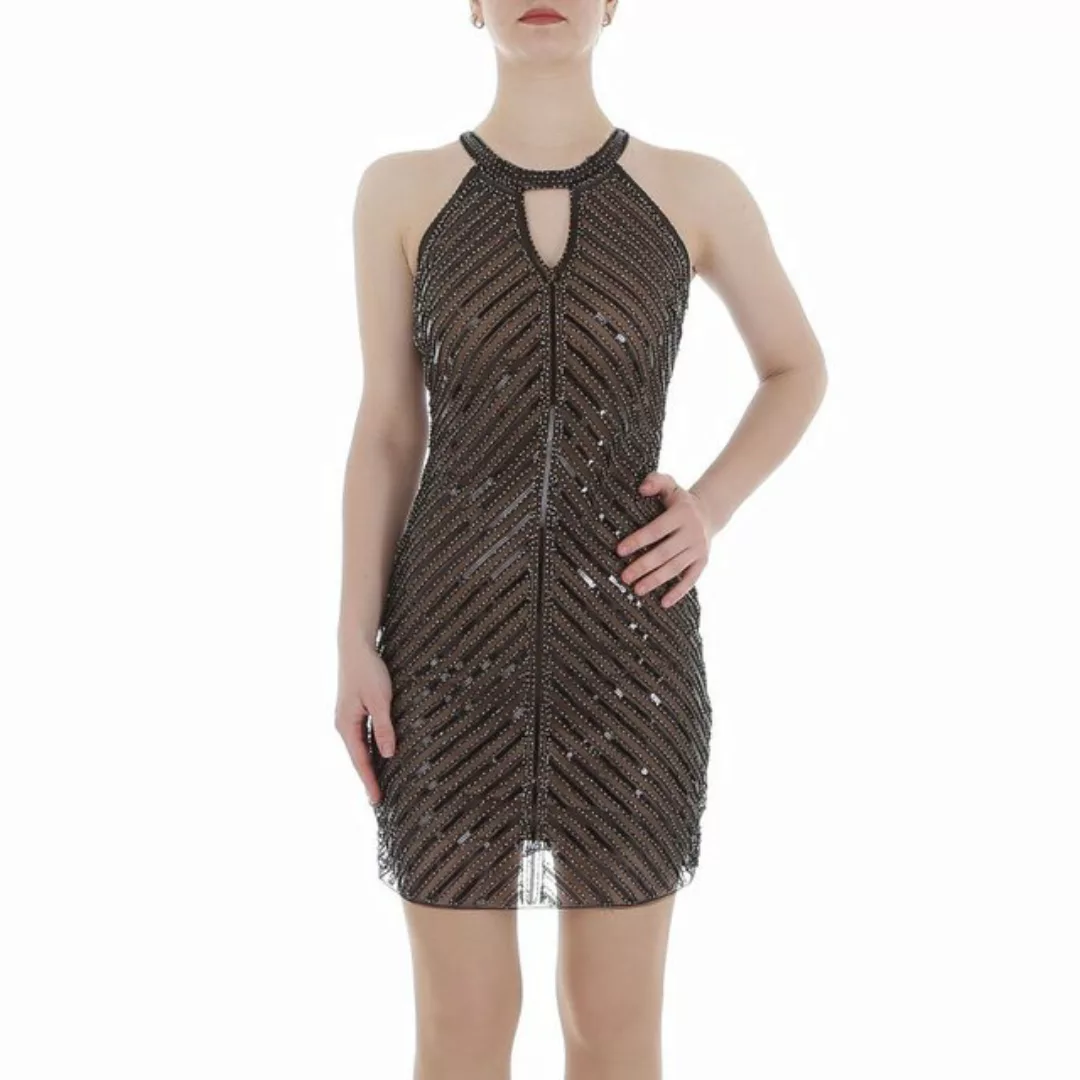 Ital-Design Partykleid Damen Party & Clubwear Pencil (86365309) Pailletten günstig online kaufen