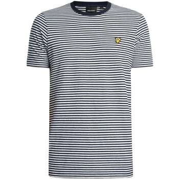 Lyle & Scott  T-Shirt T-Shirt aus Leinenmischung mit bretonischen Streifen günstig online kaufen