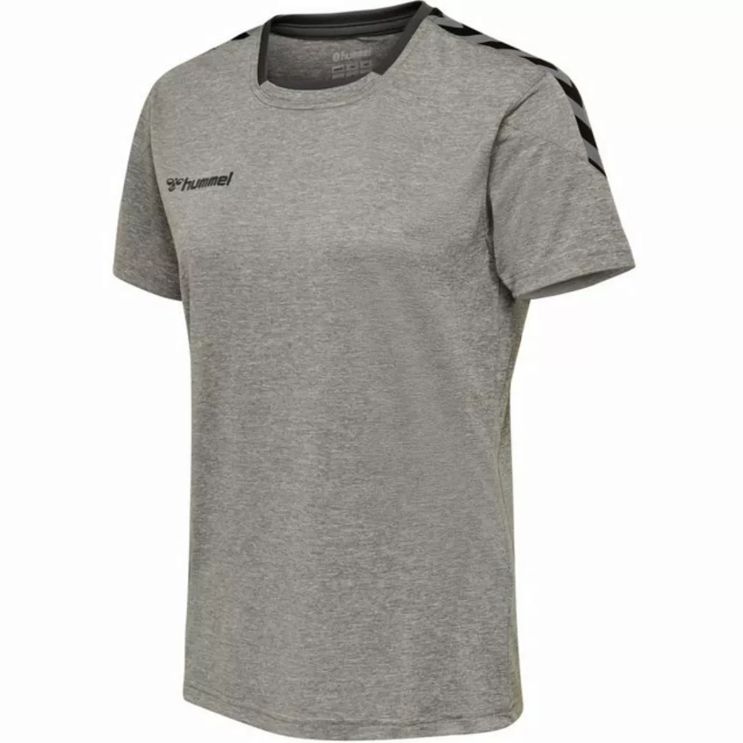 hummel Kurzarmshirt hmlAUTHENTIC POLY JERSEY WOMAN S/S GREY MELANGE günstig online kaufen