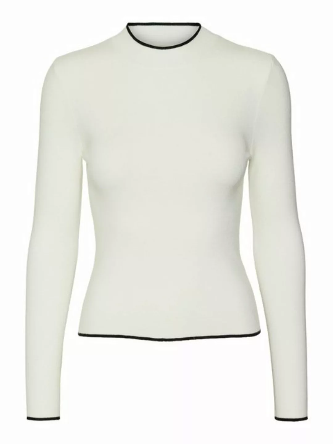 Vero Moda Rundhalspullover VMFLOUNCY LS HIGHNECK PULLOVER GA günstig online kaufen