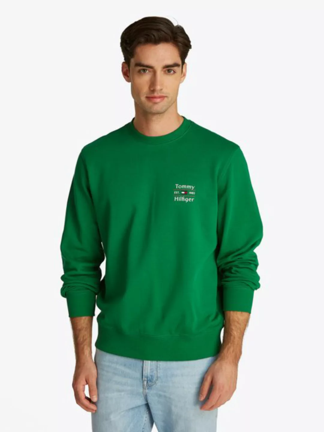 Tommy Hilfiger Sweatshirt HILFIGER STACK SWEATSHIRT günstig online kaufen