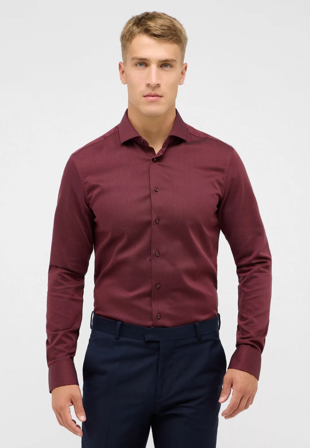 Eterna Langarmhemd "SLIM FIT", NON IRON (bügelfrei) günstig online kaufen