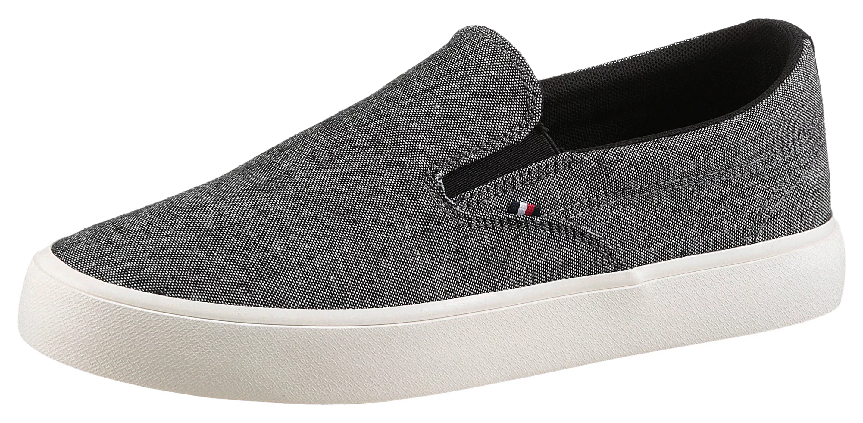 Tommy Hilfiger Slip-On Sneaker "TH HI VULC LOW SLIP ON CH", Freizeitschuh, günstig online kaufen