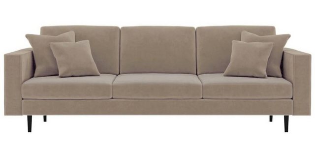 Xlmoebel Sofa Sofa in samtigem Textil, italienischer Design Couch für das W günstig online kaufen