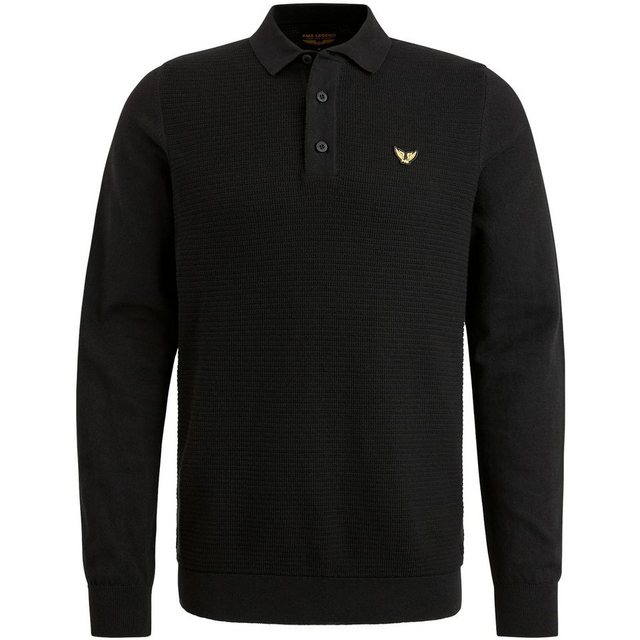 PME LEGEND Langarm-Poloshirt - Long Sleeve Polo Cotton - Stilvolles Langarm günstig online kaufen