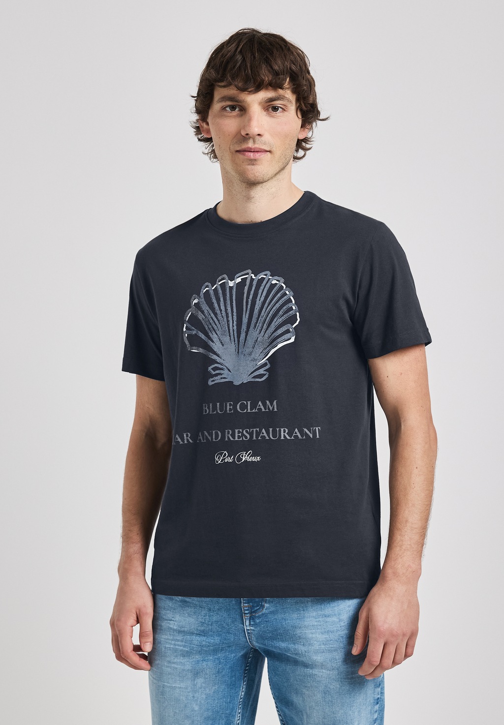 STREET ONE MEN T-Shirt, aus reiner Baumwolle günstig online kaufen