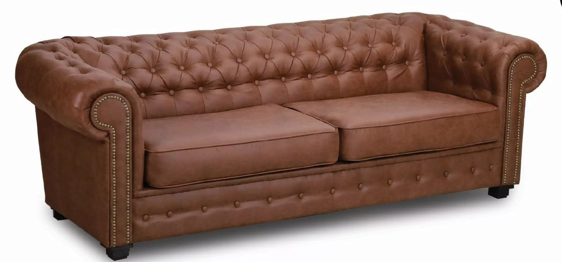 JVmoebel Sofa Chesterfield Sofa Stoff Design Sofas Bettfunktion Wohnzimmer, günstig online kaufen