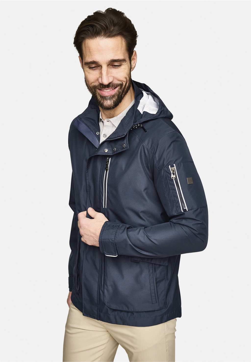 Cabano Outdoorjacke "Weatherproof Jacke", (1 St.), mit reflektierenden Elem günstig online kaufen