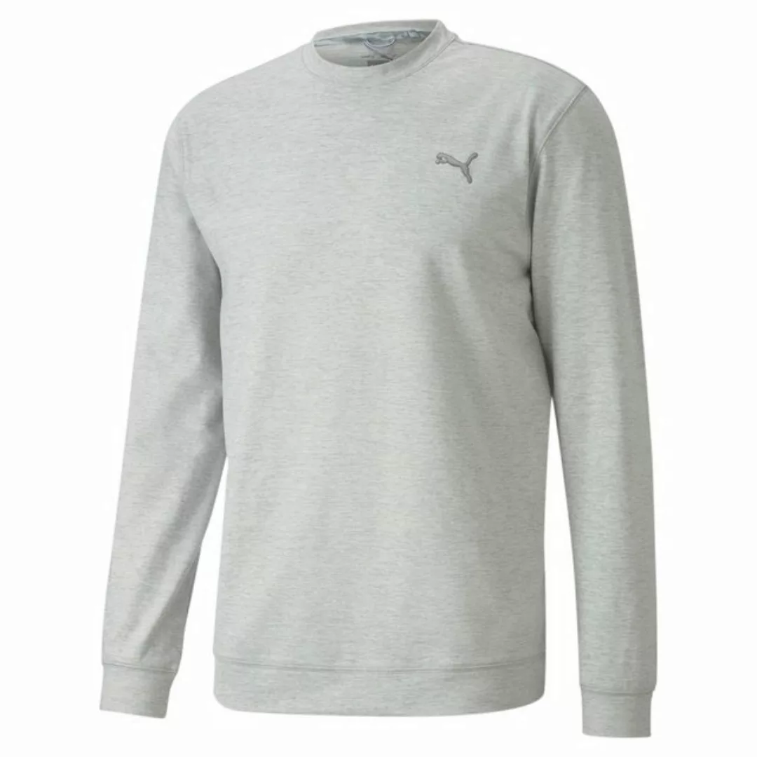 PUMA Trainingspullover Puma Golf Pullover Cloudspun Crewneck Grau Herren M günstig online kaufen