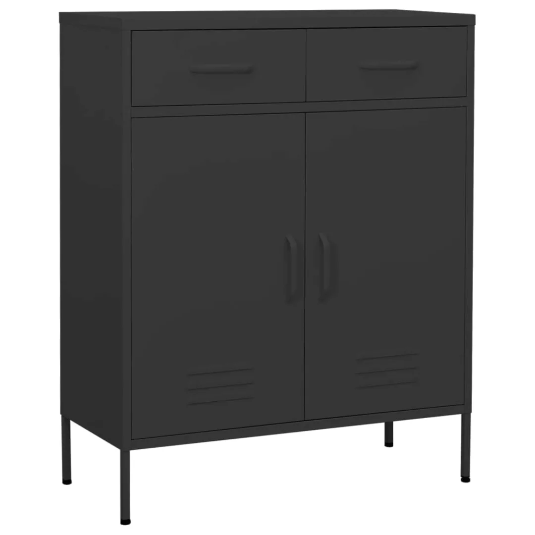 Lagerschrank Anthrazit 80x35x101,5 Cm Stahl günstig online kaufen