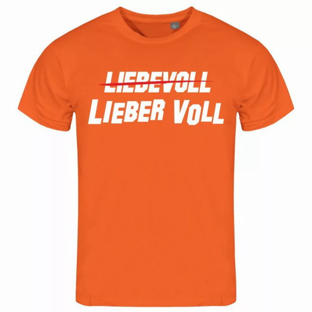 deinshirt Print-Shirt Herren T-Shirt Lieber Voll Funshirt mit Motiv günstig online kaufen