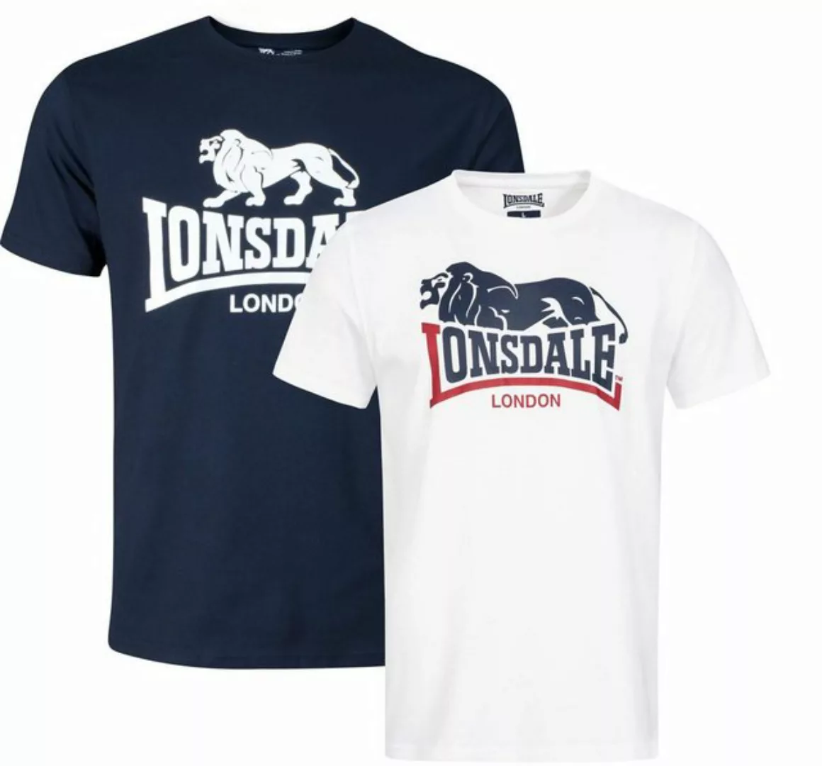 Lonsdale T-Shirt LOSCOE (Packung, 2-tlg., 2er-Pack) günstig online kaufen