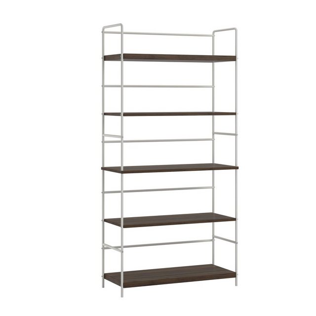 loft24 Bücherregal Webster, Standregal, Metallgestell, 5 Fächer, Höhe 152 c günstig online kaufen