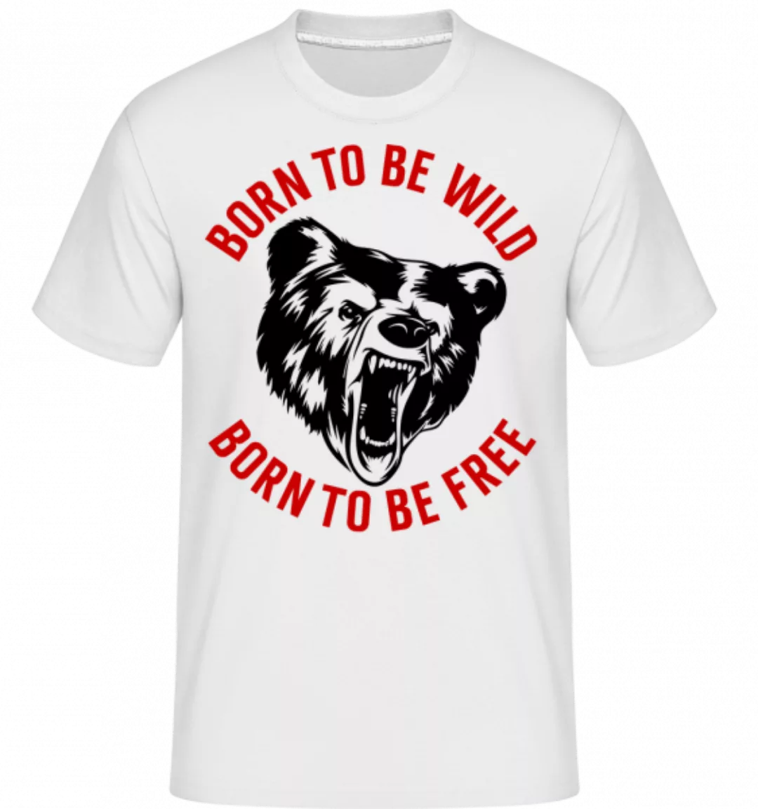 Born To Be Wild Red · Shirtinator Männer T-Shirt günstig online kaufen