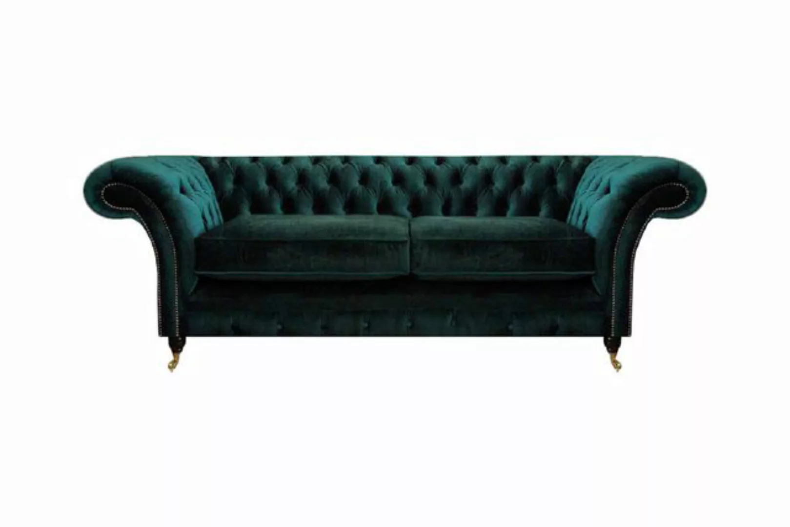 JVmoebel 2-Sitzer Luxus Sofa Zweisitzer Textil Couch Chesterfield Polstersi günstig online kaufen