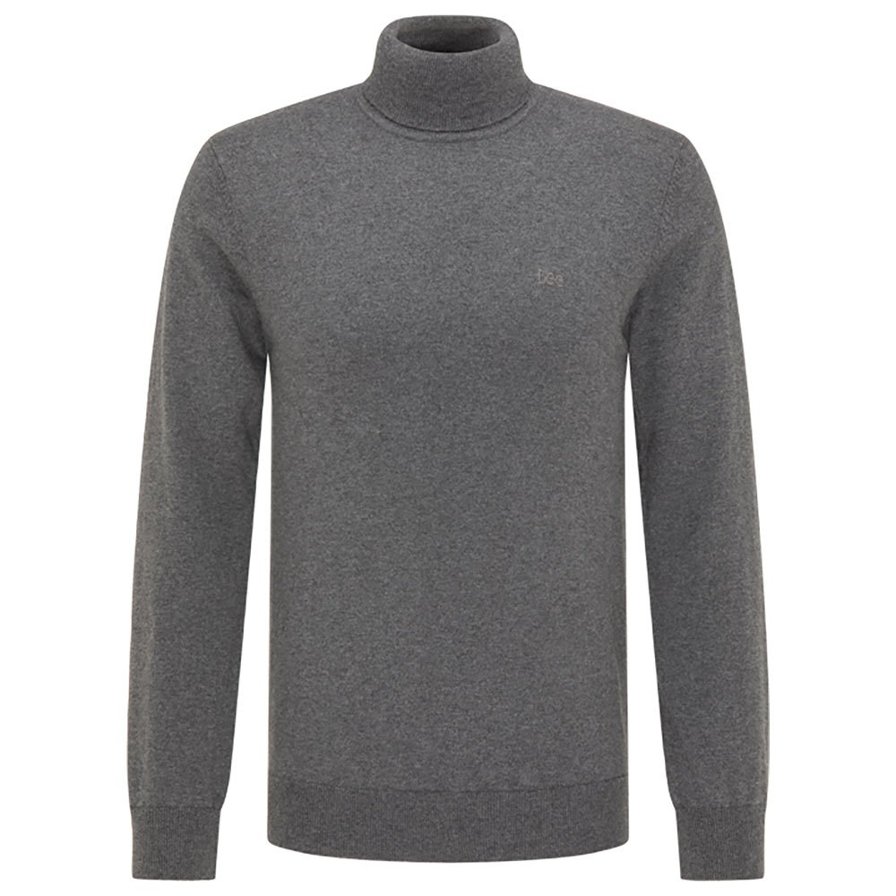 Lee Knit Stehkragen Sweater L Dark Grey Mele günstig online kaufen