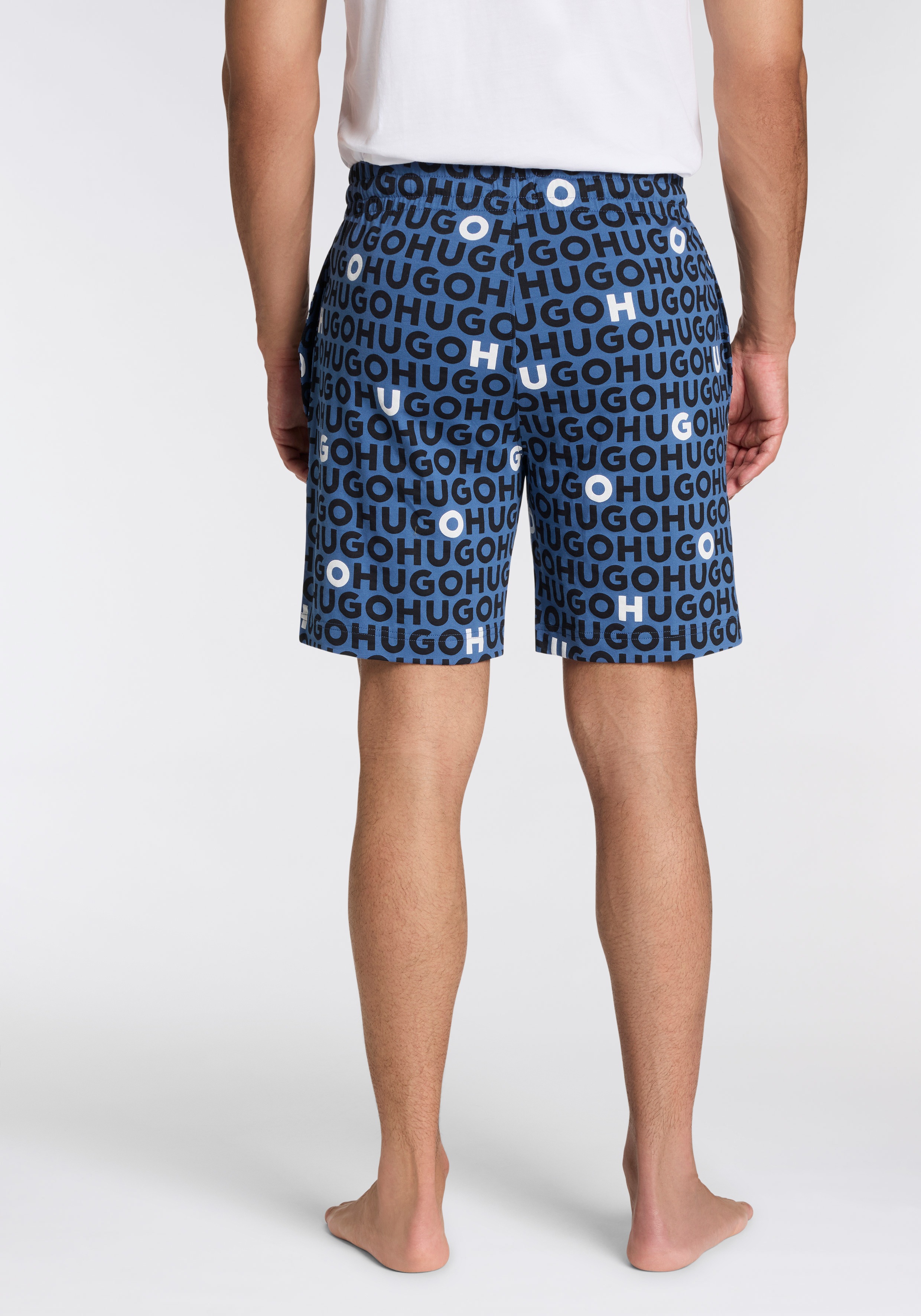 HUGO Underwear Schlafshorts "TORTUGA", Allover Print, Straight, elastischer günstig online kaufen