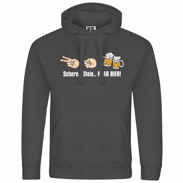 deinshirt Kapuzenpullover Herren Kapuzenpullover Schere Stein paar Bier Mit günstig online kaufen