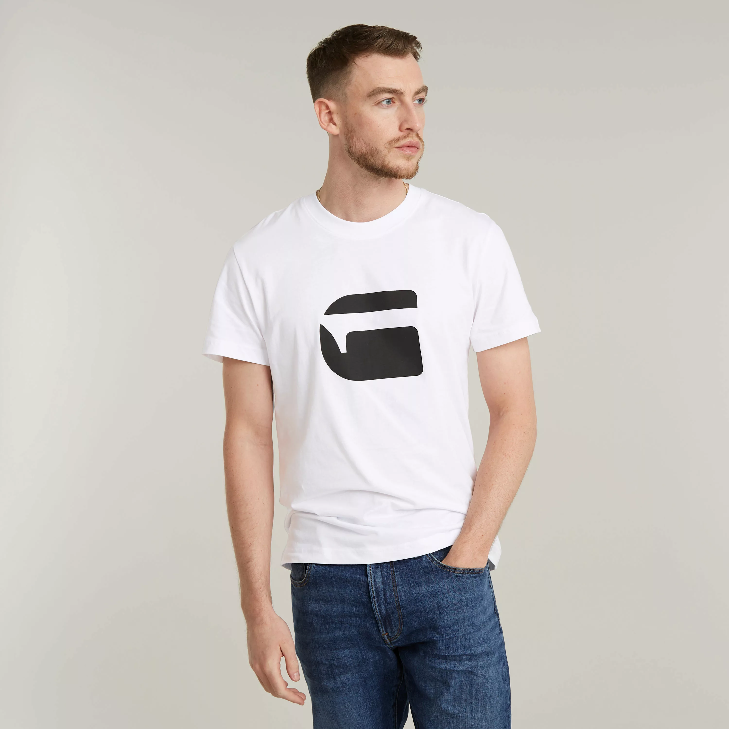 G-Star RAW T-Shirt "Burger logo r t" günstig online kaufen