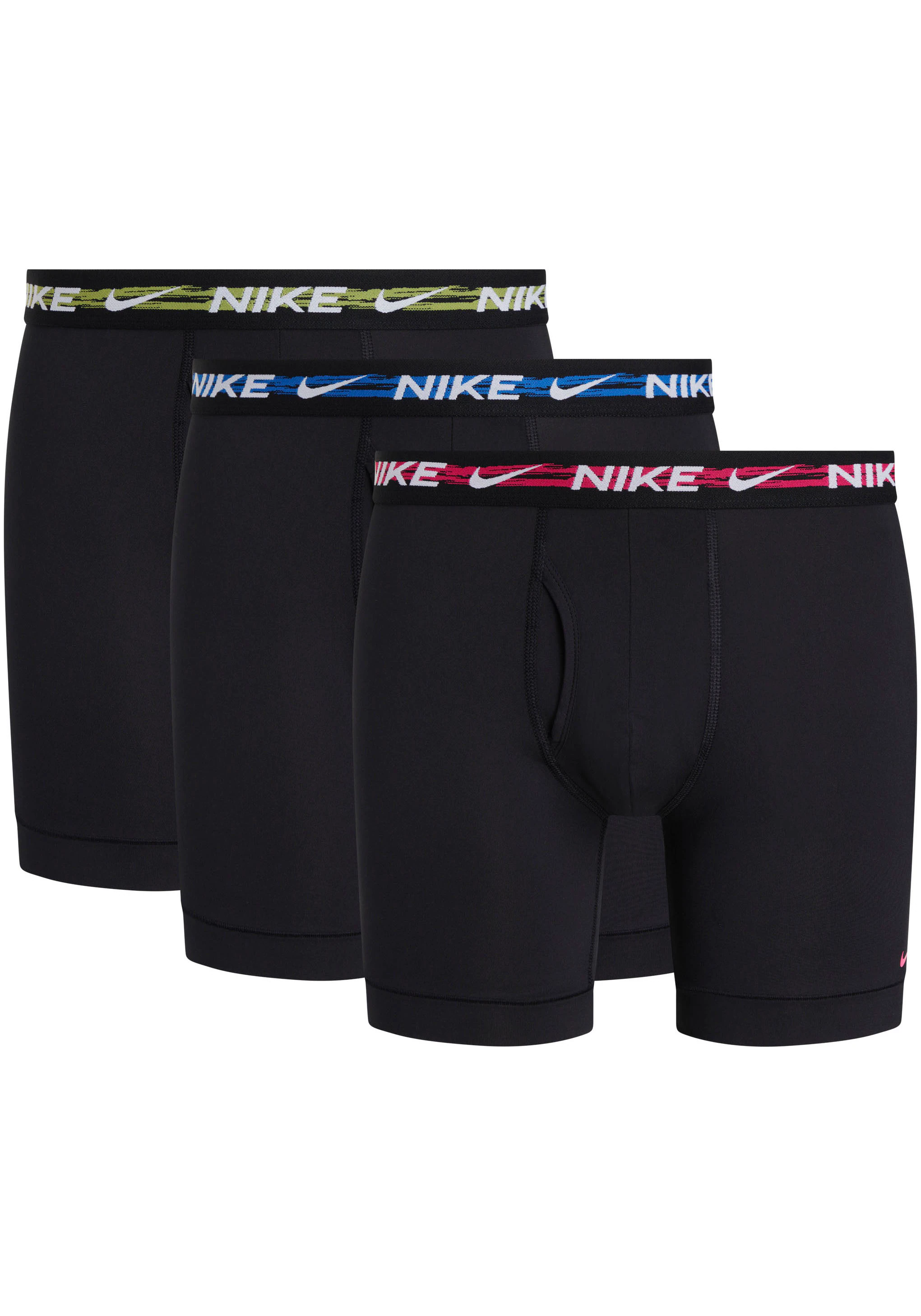 NIKE Underwear Boxer "BOXER BRIEF 3PK", (Packung, 3 St., 3er-Pack), mit Log günstig online kaufen
