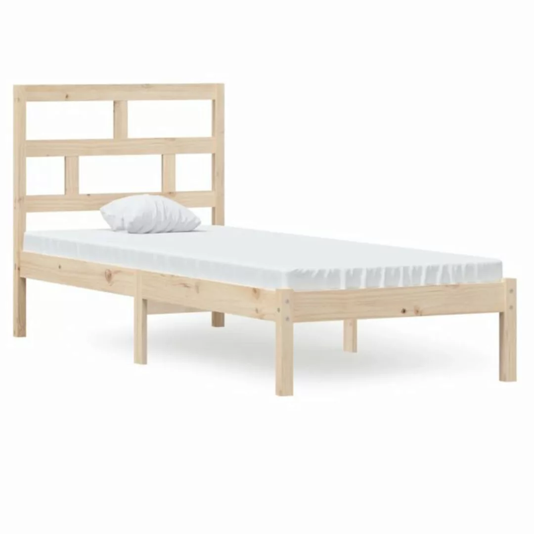 vidaXL Bett Massivholzbett 75x190 cm günstig online kaufen