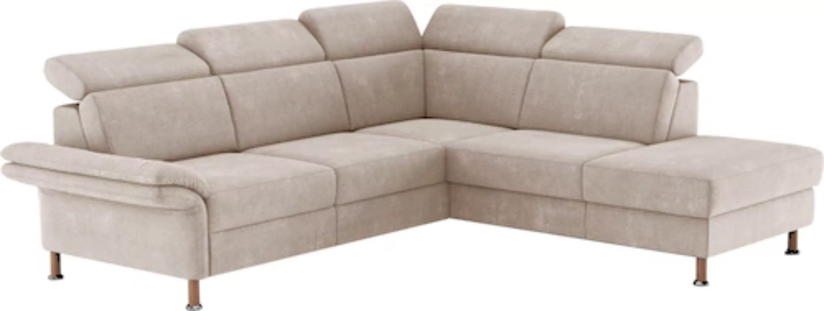 Home affaire Ecksofa »Calypso L-Form«, mit Relaxfunktion motorisch im Sofa günstig online kaufen