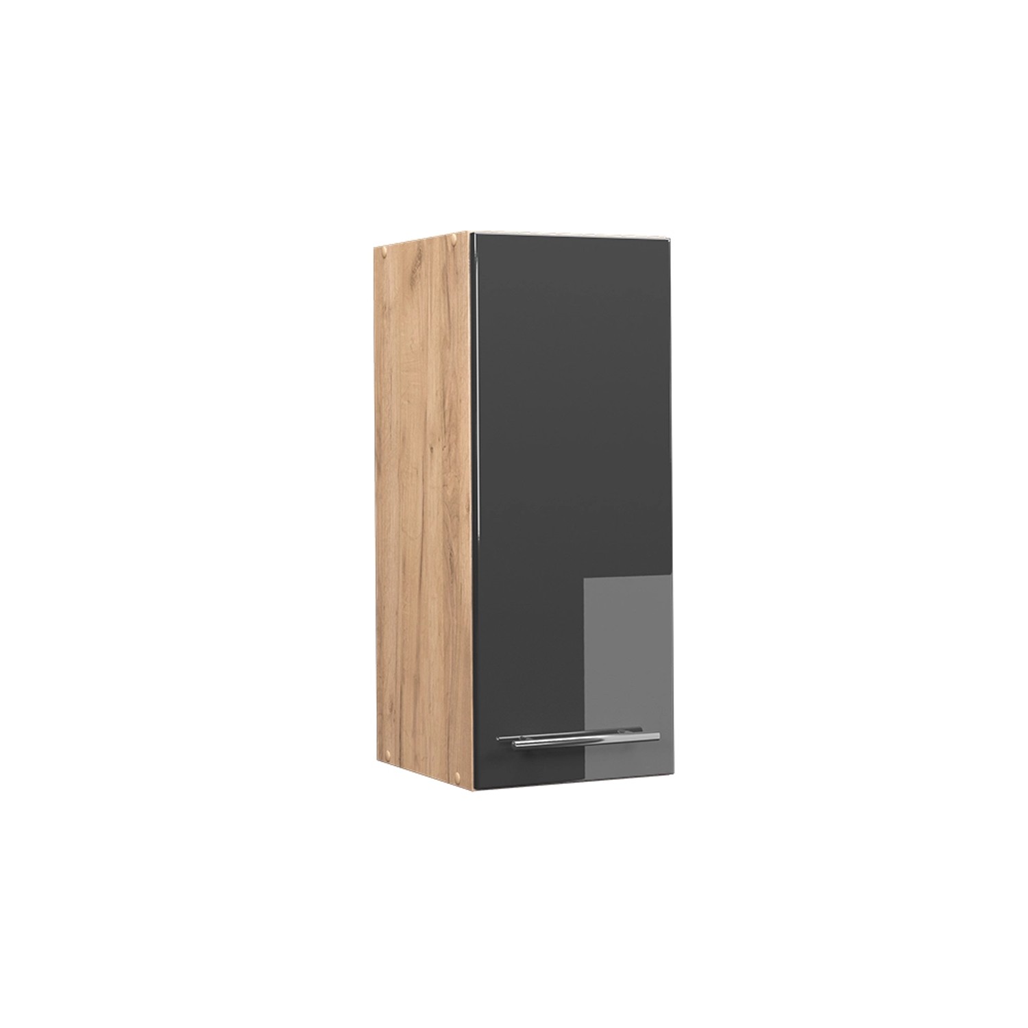 Vicco Hängeschrank Fame-Line, Anthrazit Hochglanz/Goldkraft Eiche, günstig online kaufen