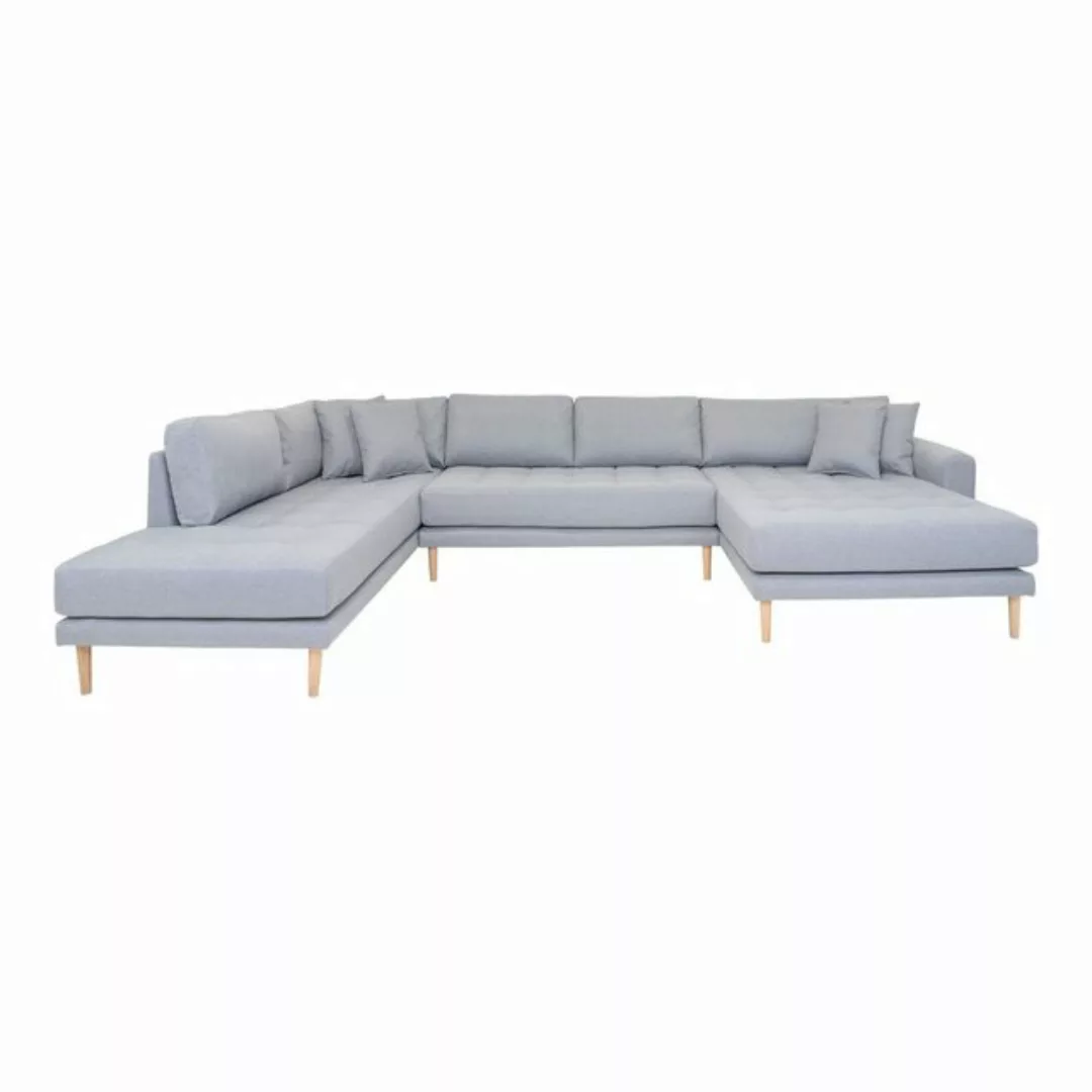 ebuy24 Sofa Lido Usofa rechtsgewendet inkl. 4 dekorative Kisse günstig online kaufen