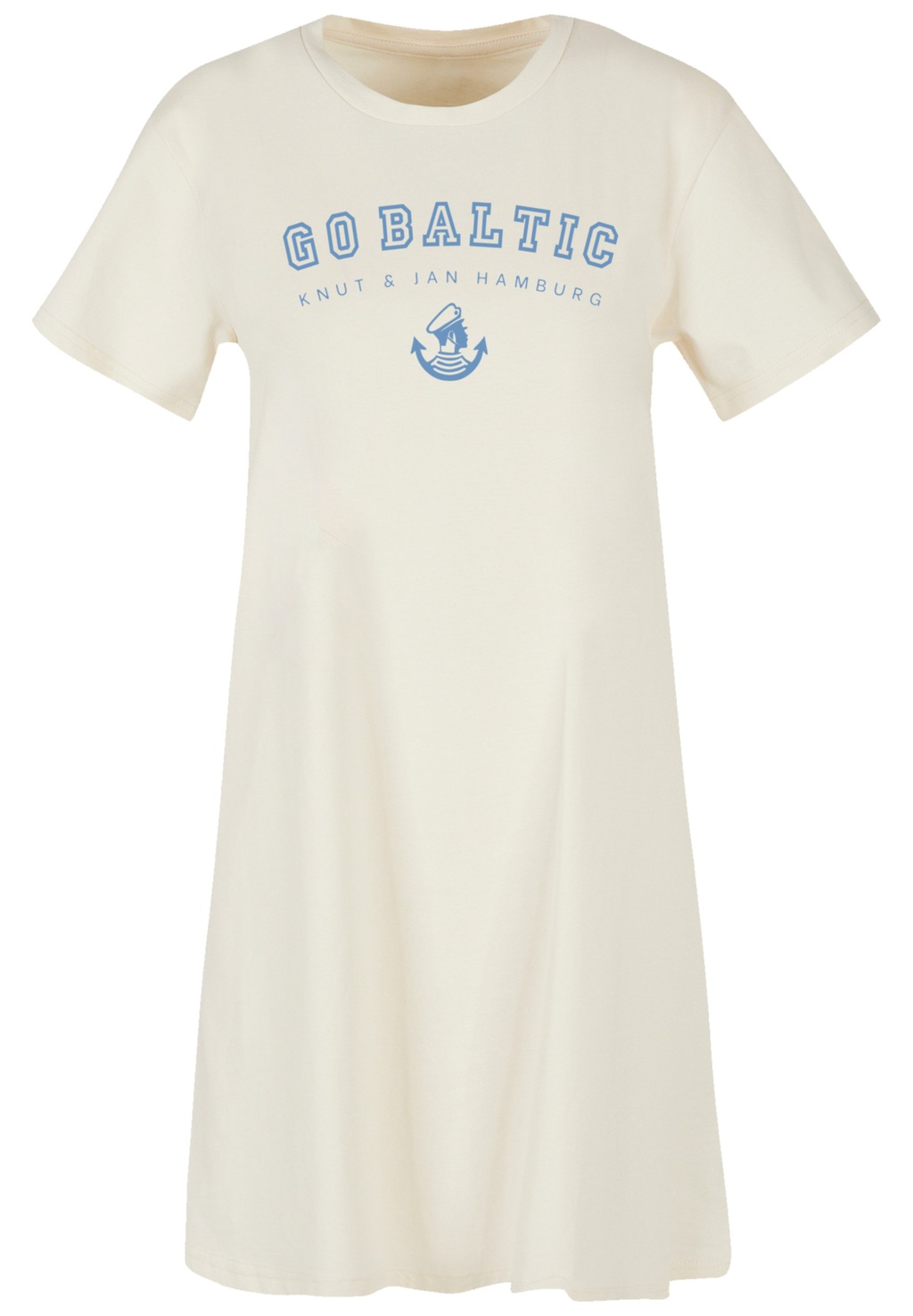 F4NT4STIC Shirtkleid "Go Baltic Ostsee Knut & Jan Hamburg", Print günstig online kaufen