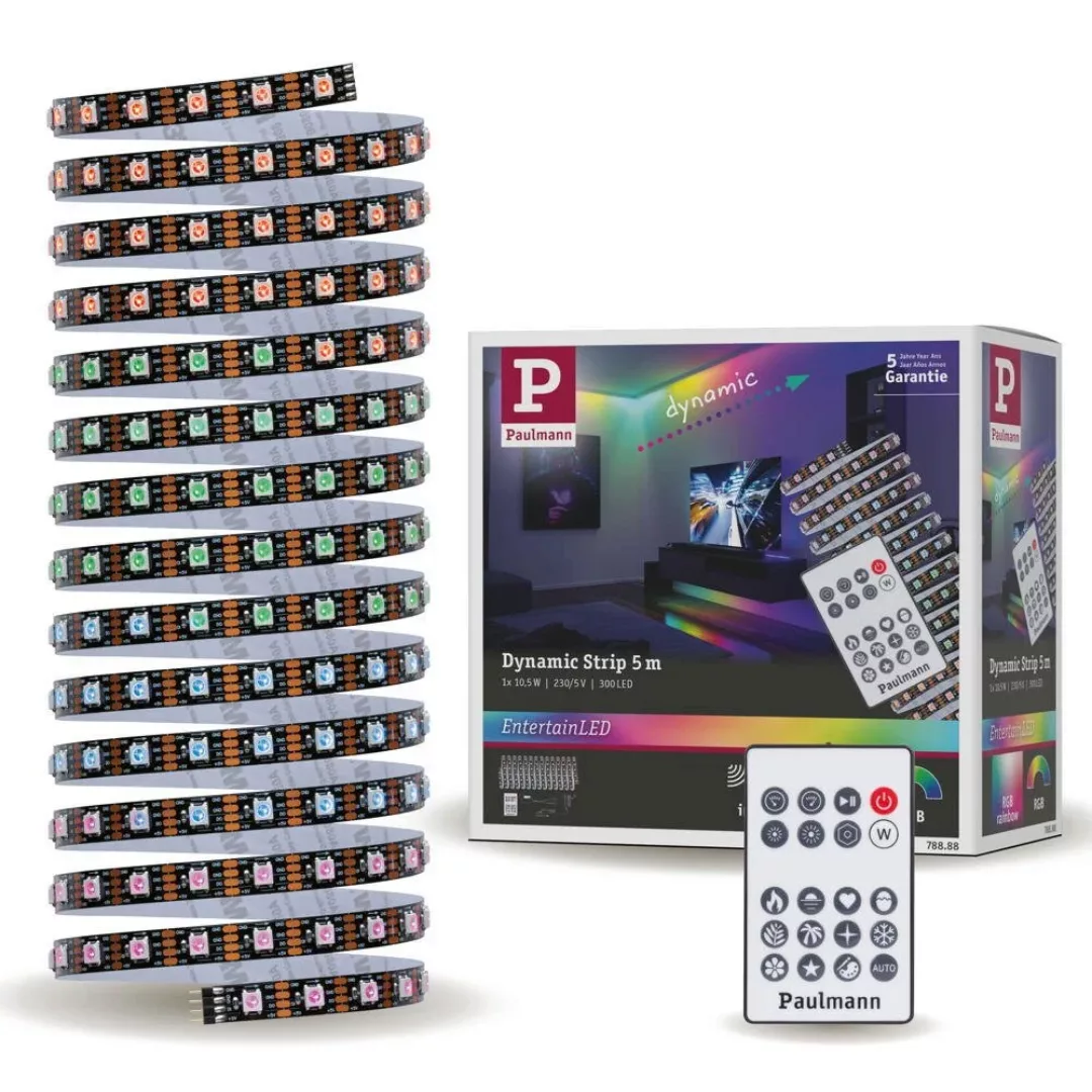 Paulmann EntertainLED LED-Strip, RGB, Set, 5m günstig online kaufen