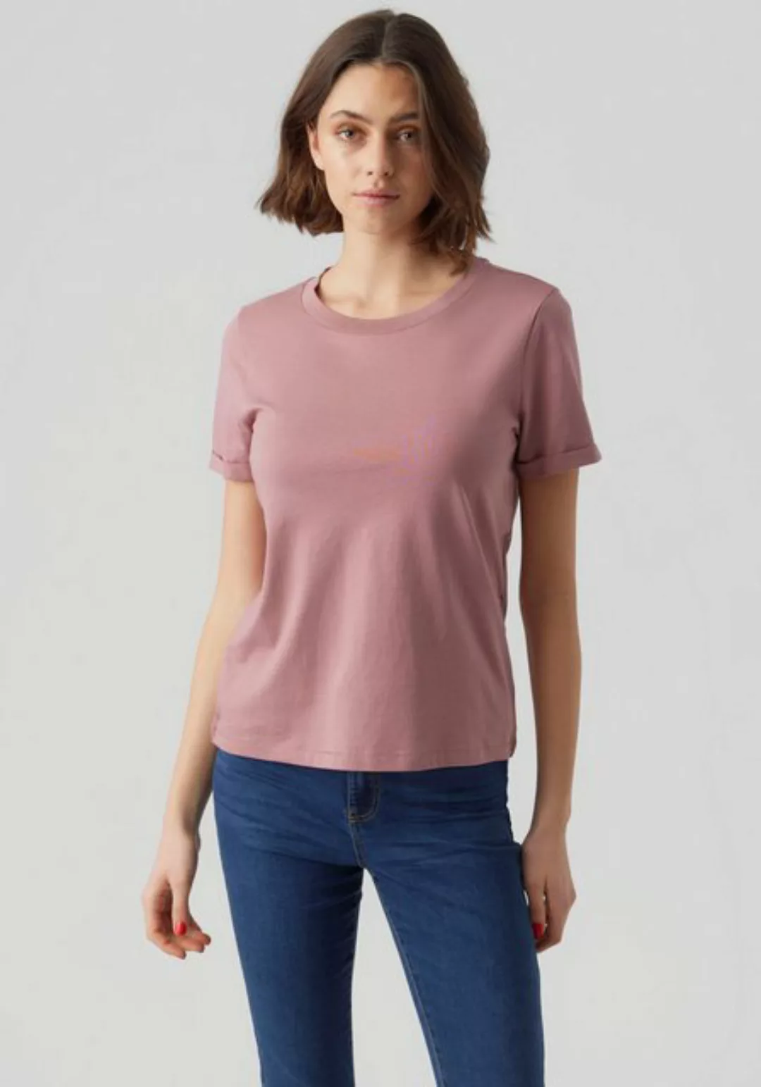 Vero Moda Kurzarmshirt VMPAULA S/S T-SHIRT NOOS günstig online kaufen