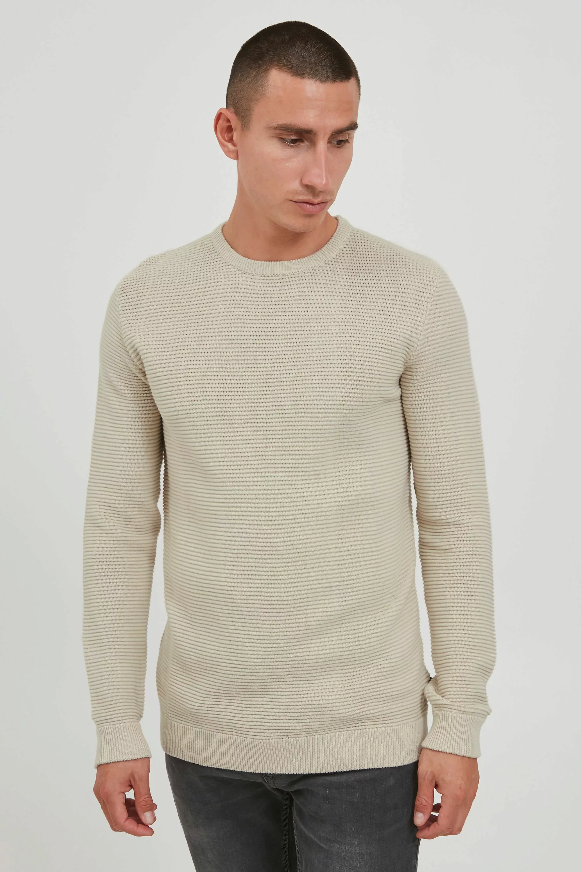 Solid Strickpullover "Strickpullover SDNicholas" günstig online kaufen