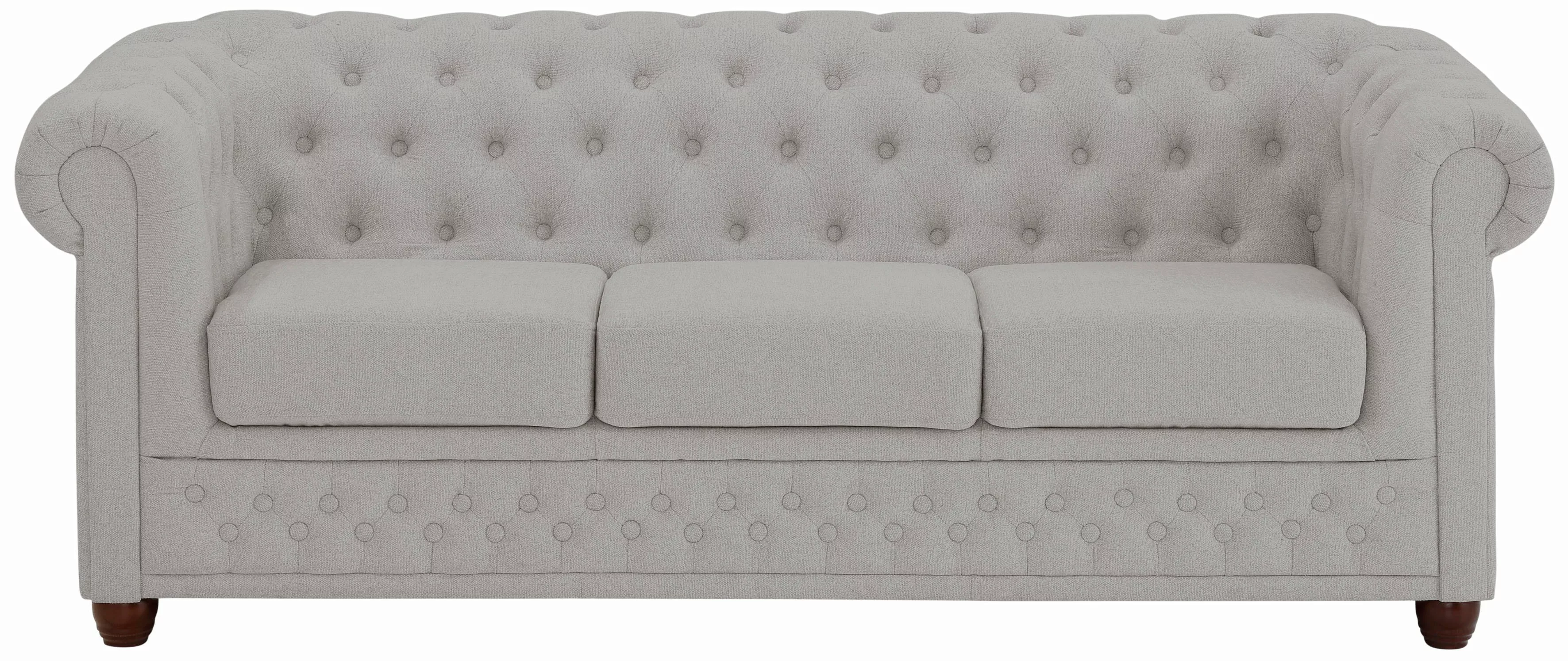 Home affaire Chesterfield-Sofa "New Castle", mit hochwertiger Knopfheftung günstig online kaufen