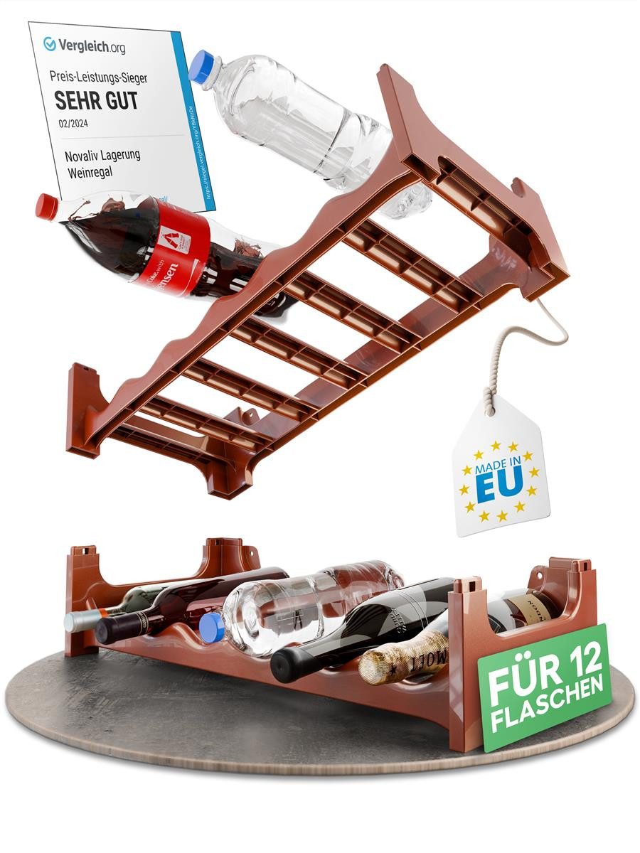 Novaliv Regal -, Spar-Set 2-tlg., Stapelbar,platzsparend, günstig online kaufen