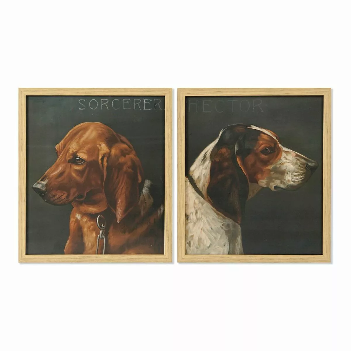 Bild Dkd Home Decor Dog Hund (38 X 3 X 43 Cm) (2 Stück) günstig online kaufen