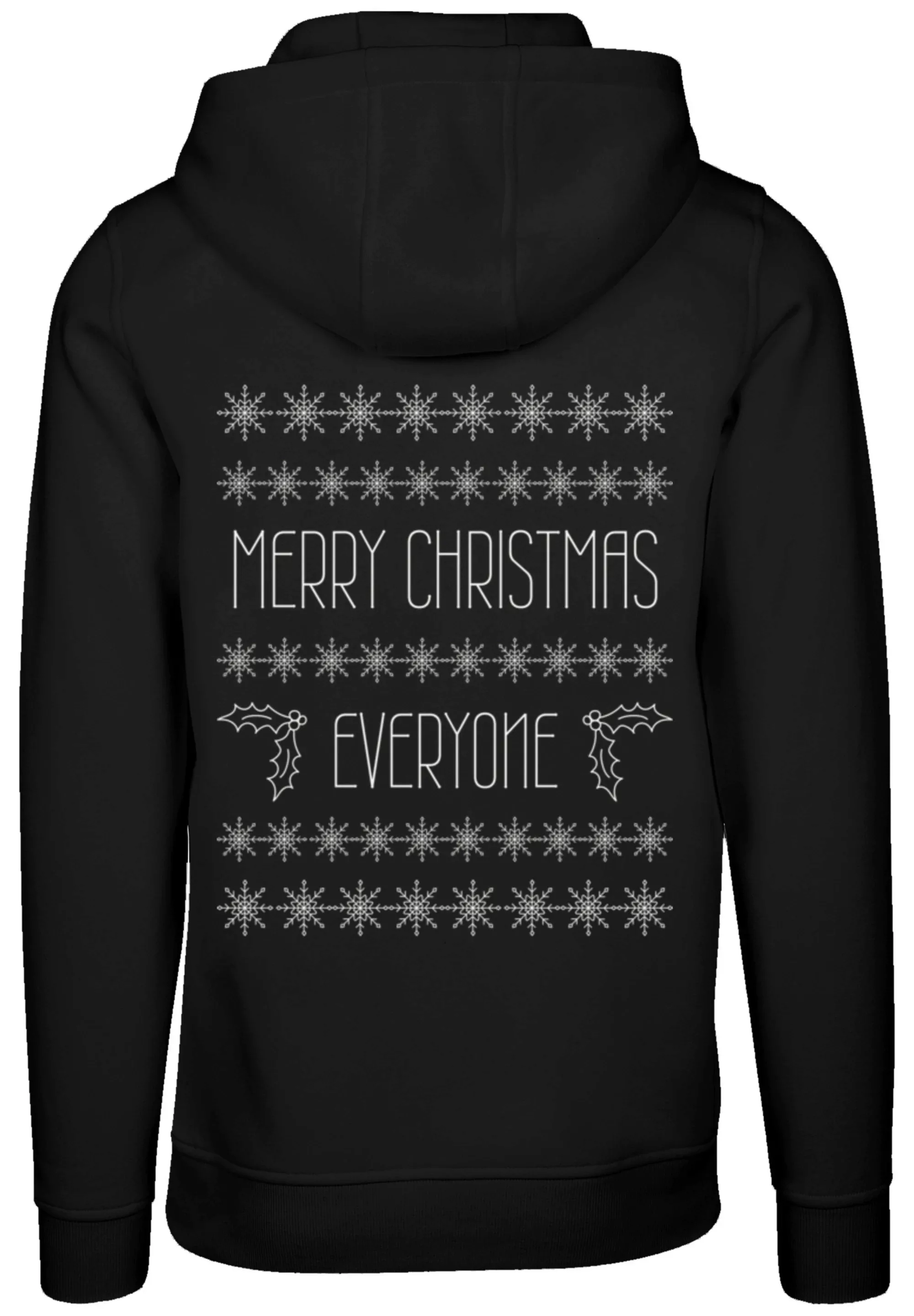 F4NT4STIC Kapuzenpullover "Merry Christmas Weihnachten Everyone", Premium Q günstig online kaufen