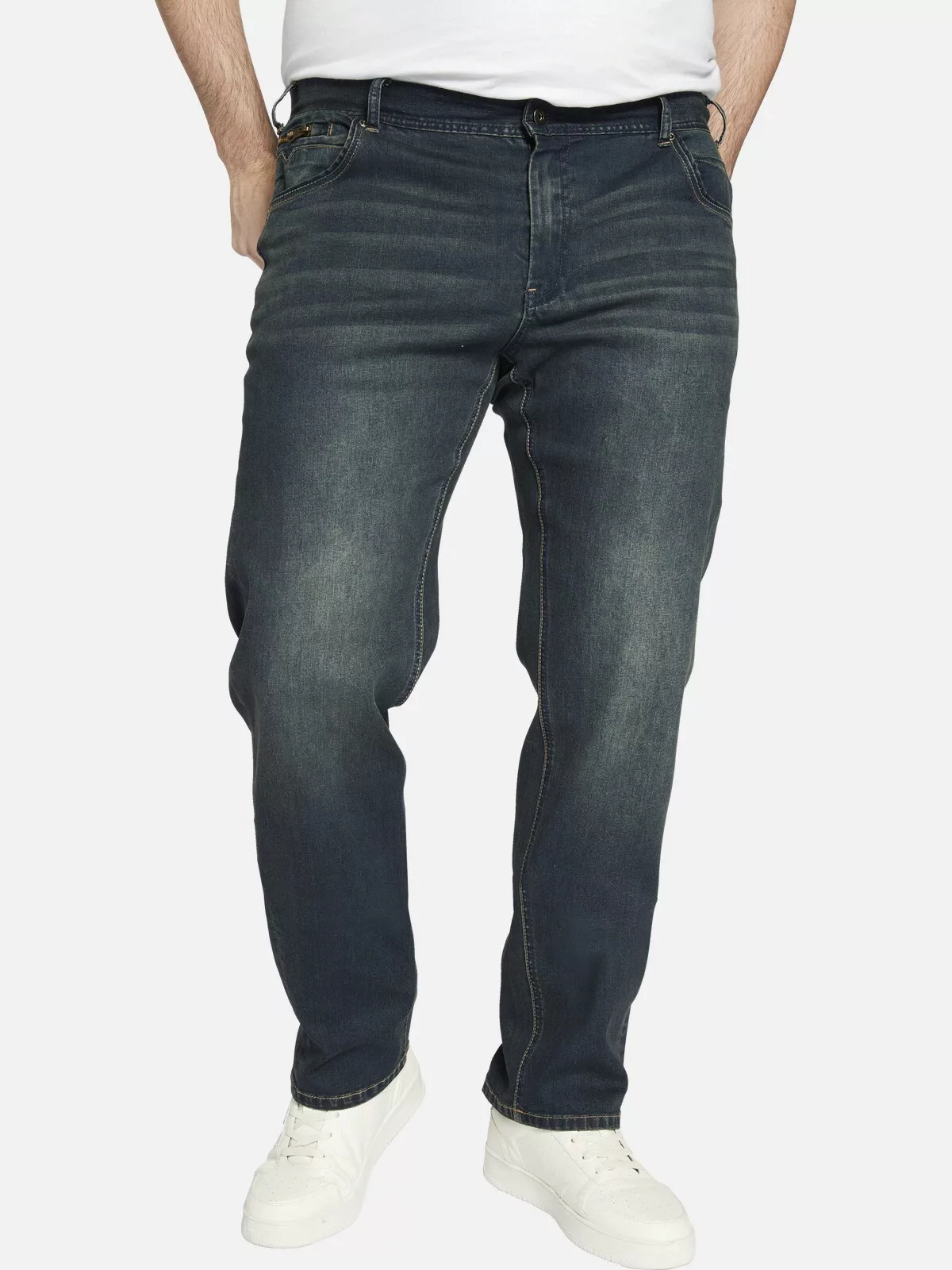 Charles Colby 5-Pocket-Hose "Tiefbundjeans BARON TAHAMS" günstig online kaufen