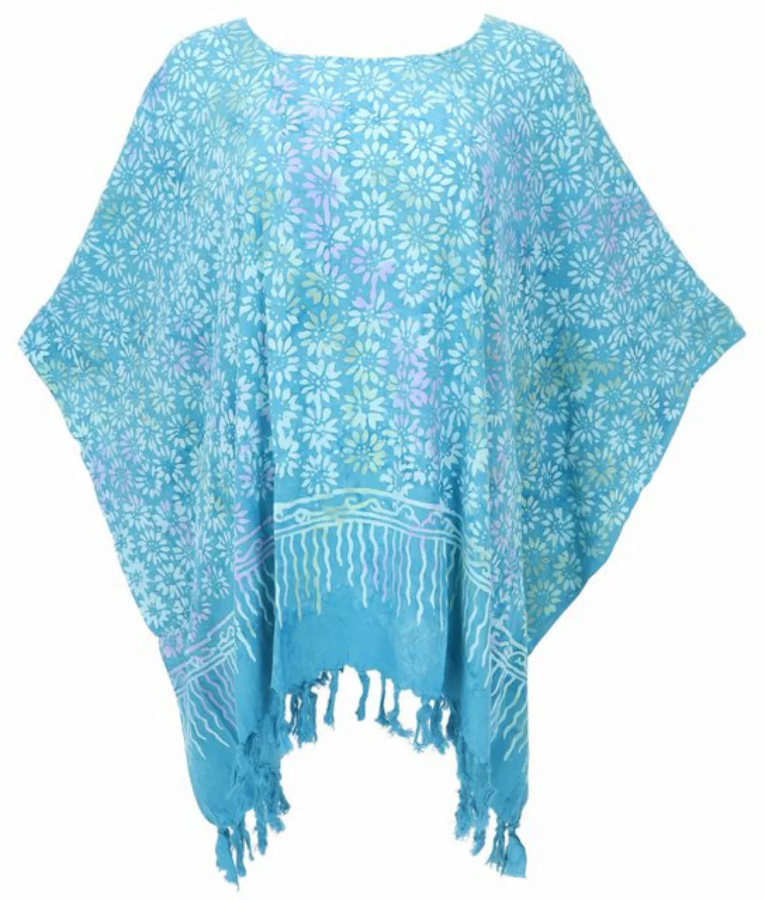 Guru-Shop Longbluse Poncho, Tunika, Strandkleid, Batik Kaftan,.. alternativ günstig online kaufen