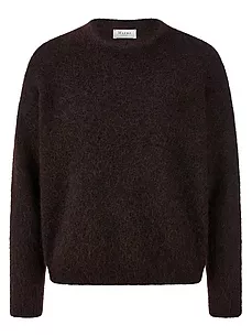 Rundhals-Pullover MAERZ Muenchen braun günstig online kaufen