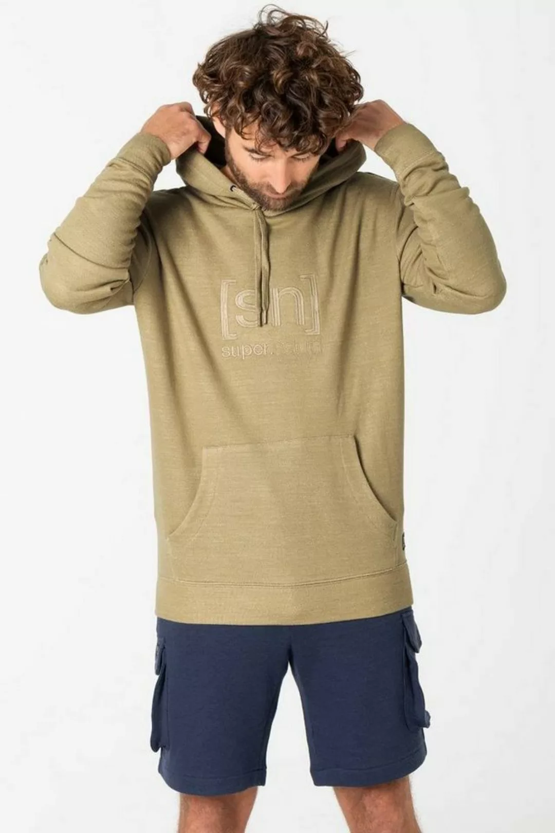 SUPER.NATURAL Hoodie Merino Hoodie M SIGNATURE HOODIE mit coolem Logoprint, günstig online kaufen