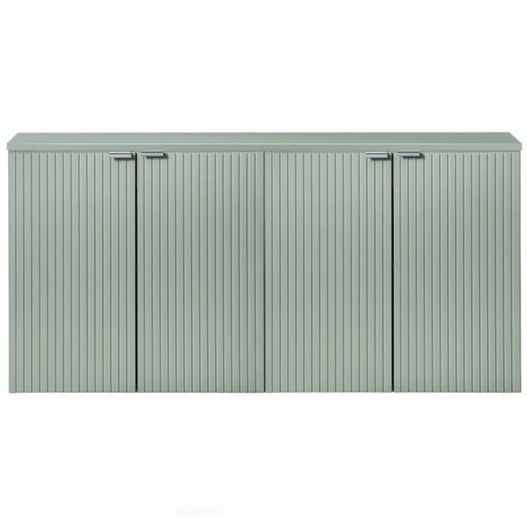 Lomadox Unterschrank NEWPORT-56-GREEN Waschtisch Doppelwaschtisch 120cm, gr günstig online kaufen