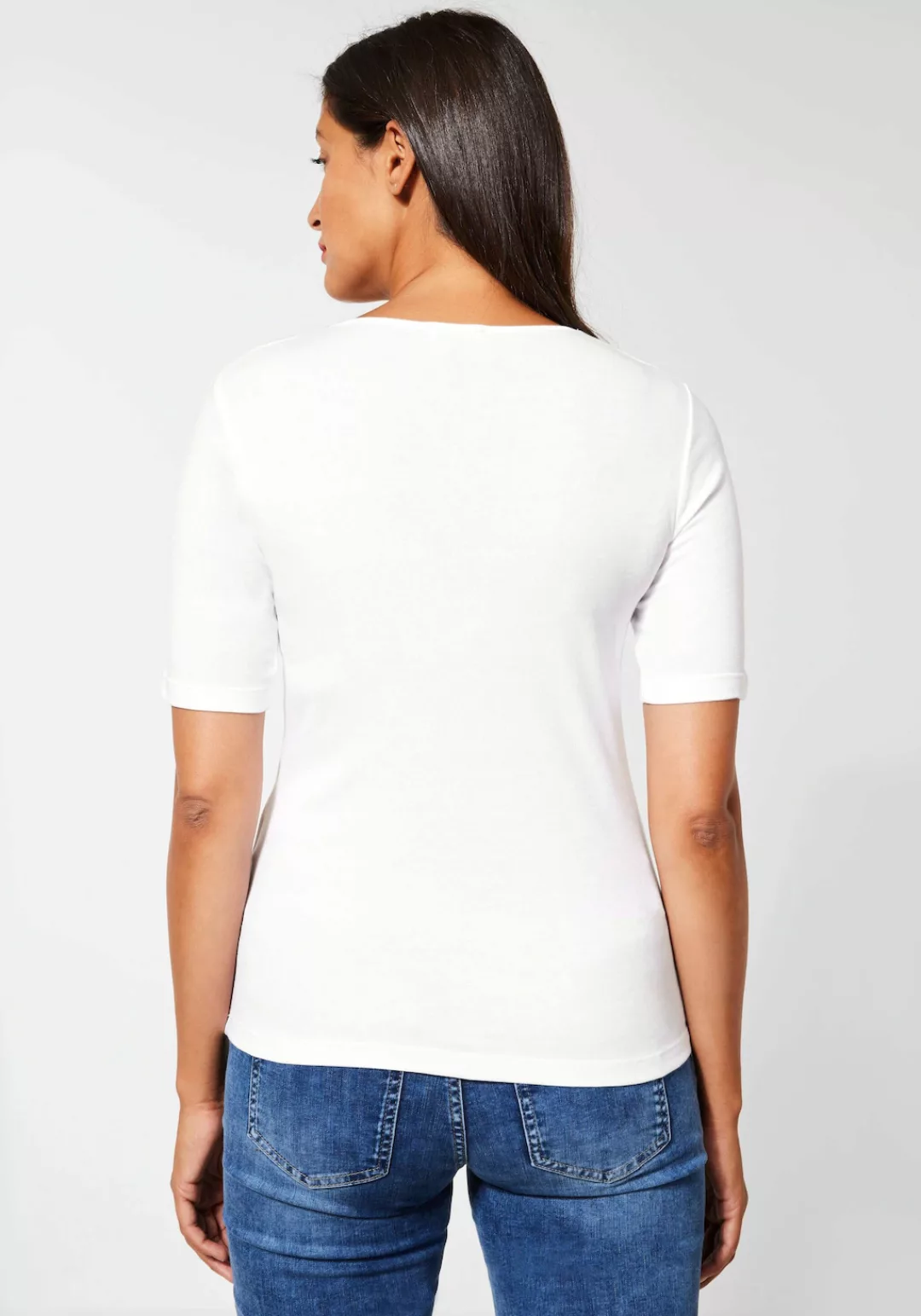 STREET ONE T-Shirt im Basic Style günstig online kaufen