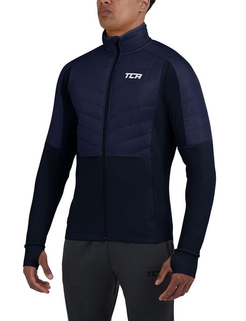 TCA Trainingspullover TCA Herren Excel Runner Laufjacke - Dunkelblau (1-tlg günstig online kaufen