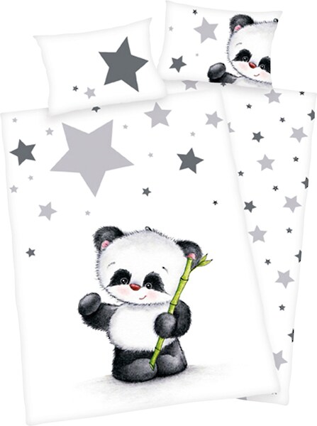 Baby Best Babybettwäsche »Panda«, mit niedlichem Motiv günstig online kaufen
