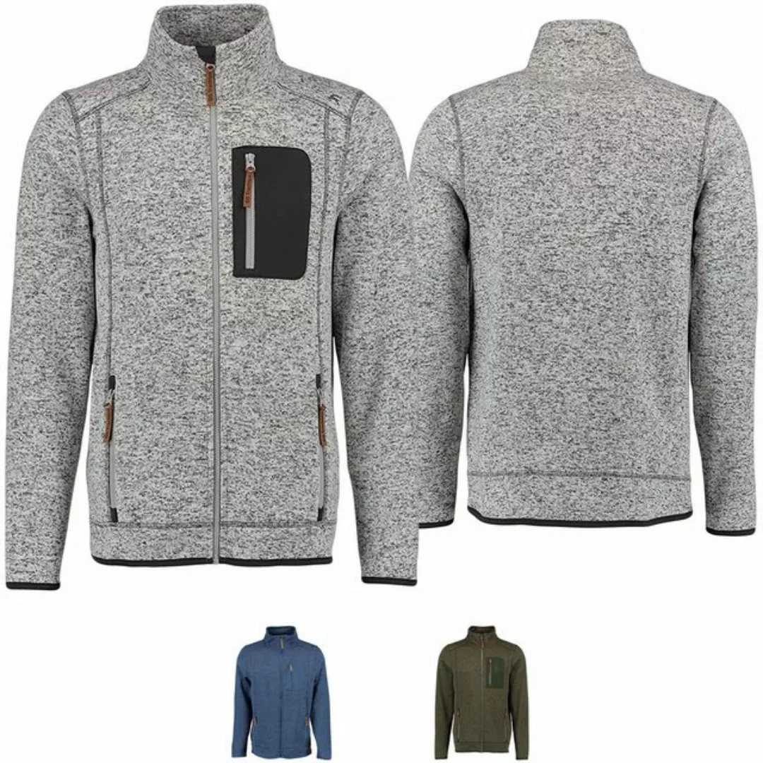 German Wear Strickfleecejacke OP7 Jagd Fleecepullover Strickfleece Freizeit günstig online kaufen