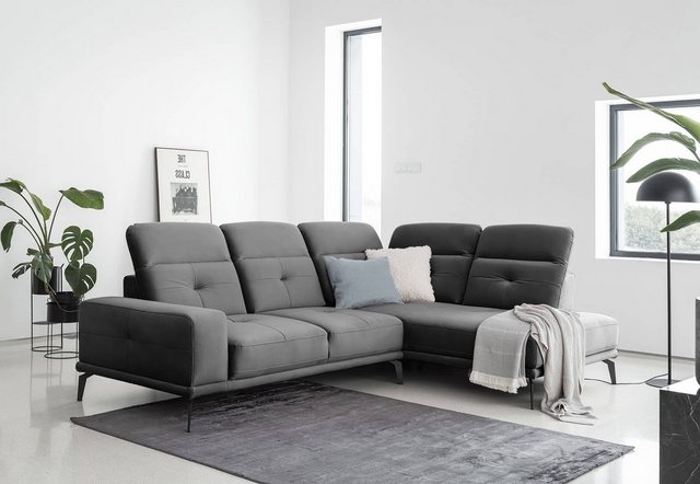 Myhomelando Ecksofa Theressa, mit verstellbaren Kopfstützen günstig online kaufen