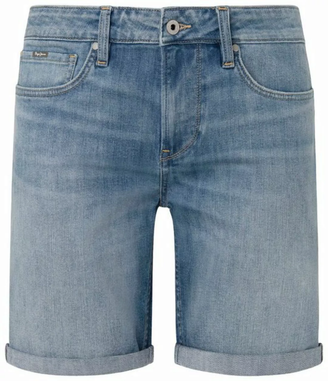 Pepe Jeans Shorts mit umgeschlagenem Saum günstig online kaufen